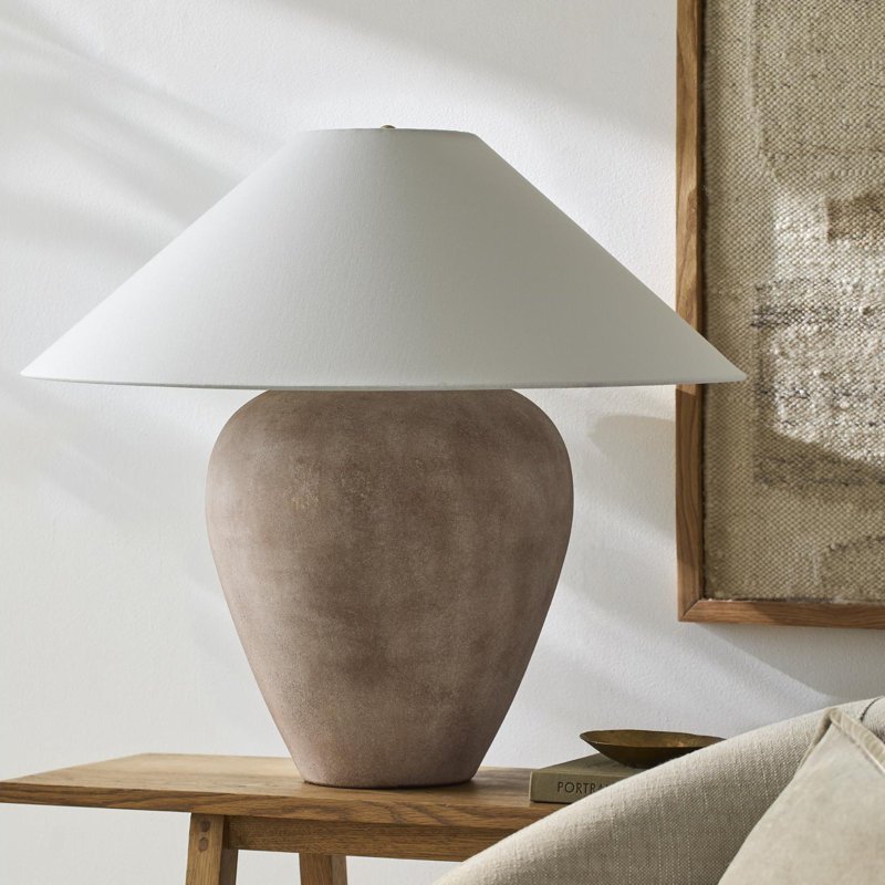 Galey Alix x Livabliss Camden Ford Table Lamp, 26" H x 28" W x 28" D