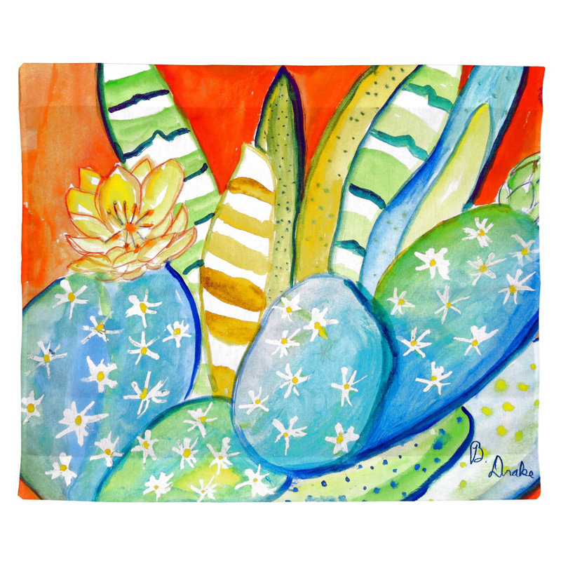 Suspension murale cactus de polyester iii