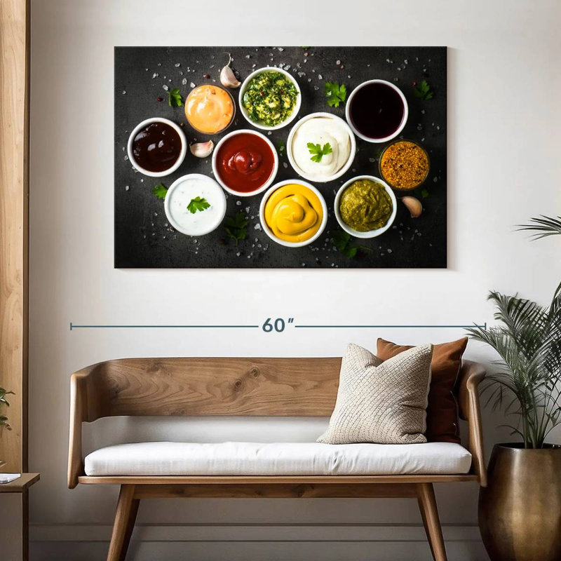 Yarlin Sauce Bowls, 32" H x 48" W