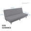 Housse de protection pour canapé sans accoudoirs extensible Jacquard