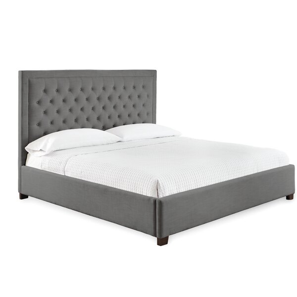 Mistana™ Zack Upholstered Platform Bed & Reviews | Wayfair