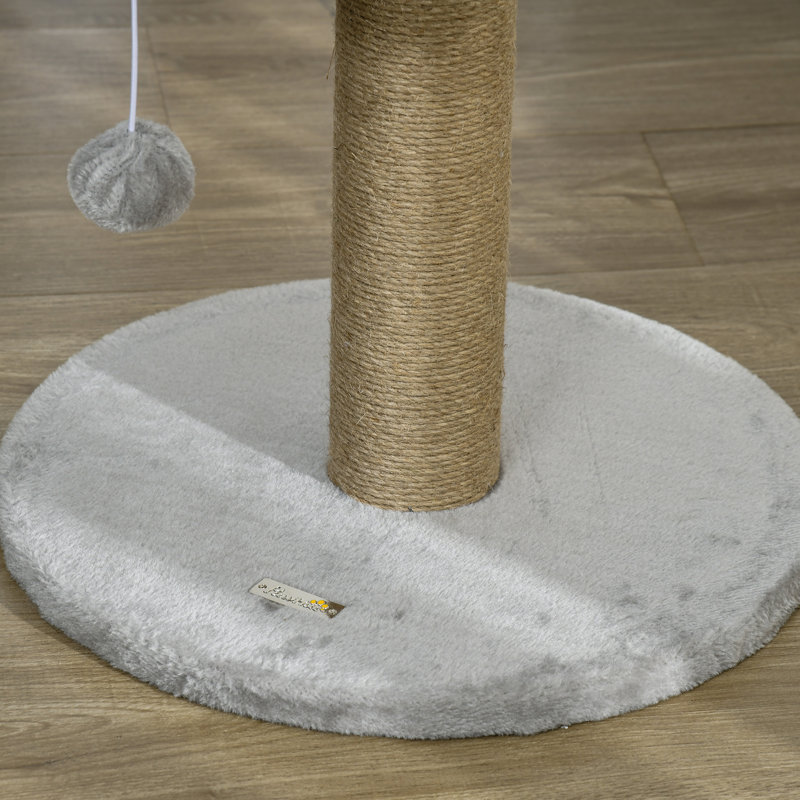 124.46cm H Cat Tree, Grey