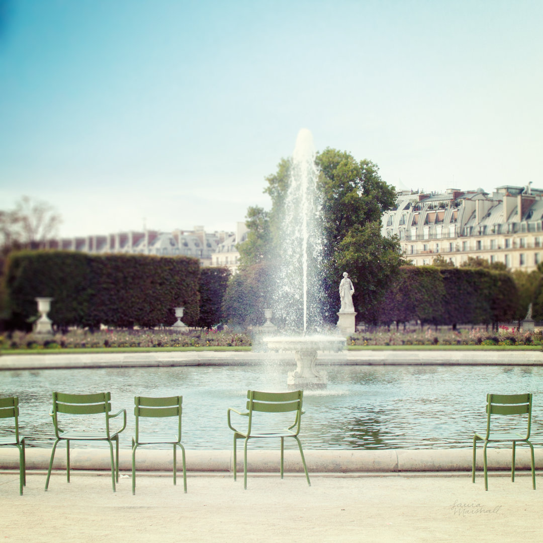 Paris Moments V by Laura Marshall - Wrapped Canvas Print