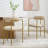 Modern Bouclé Upholstered Dining Armchair with Metal Frame-1486280461-1486280448-1486280452