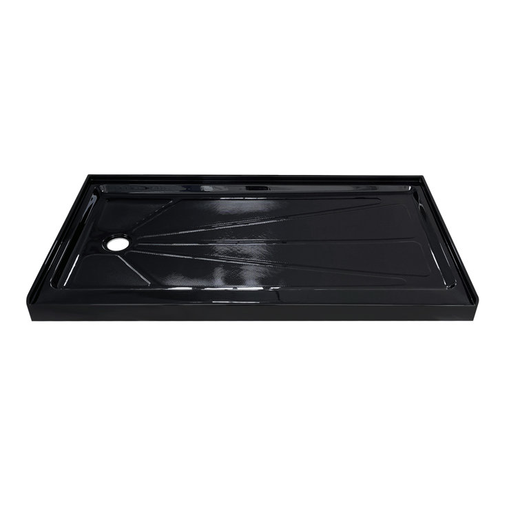 60'' W 32'' D Rectangular Triple Shower Base