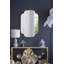 Miroir mural 19,7 "x 36" Champagne