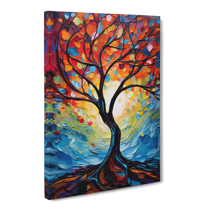 Tree Expressionism No.2 - Print, 50cm H x 35cm W x 3cm D