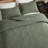 3 Piece Stonewashed Cotton Floral Bedspread Reversible Quilt Set-114396441-114396442