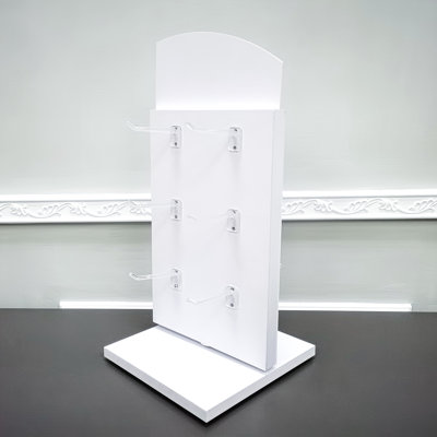 Countertop Display with Hooks 10X10X21" Spinner Rack