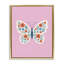 Cadre flottant bohème papillon floral rose, design par Jessica Beck-1522512819-1522512816