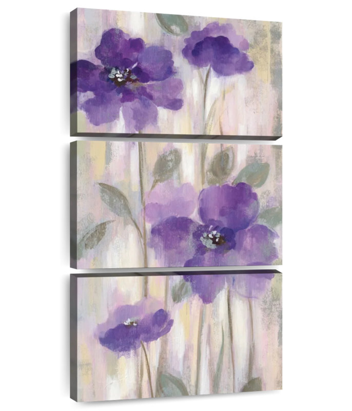 Fleurs printanières I, H 80 po x l 39 po