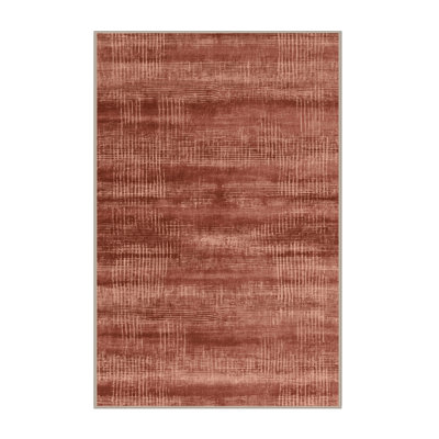 Tapis abstrait lavable à la machine