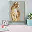 "Epic Graffiti" Lap Cat 1 "par Chariklia Zarris, art mural sur toile, 12 po x 16 po