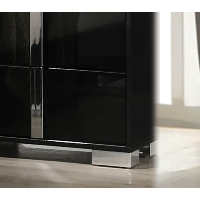 Mobilier de chambre à coucher 1pc, Noir