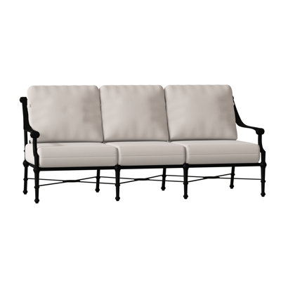 Delphi 80'' Metal Outdoor Patio Sofa