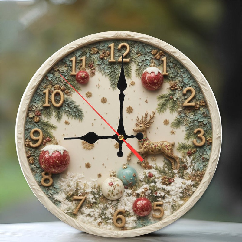 Vider-Golden-Horloge-chiffres-visage
