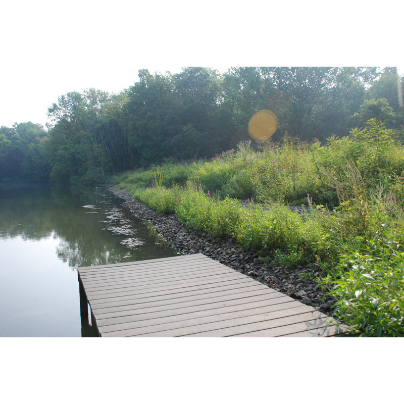 Dock In Nature - Wrapped Canvas Print, 51cm H x 76cm W x 3.8cm D