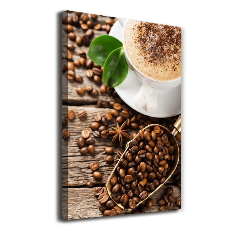 Coffee - Wrapped Canvas Print