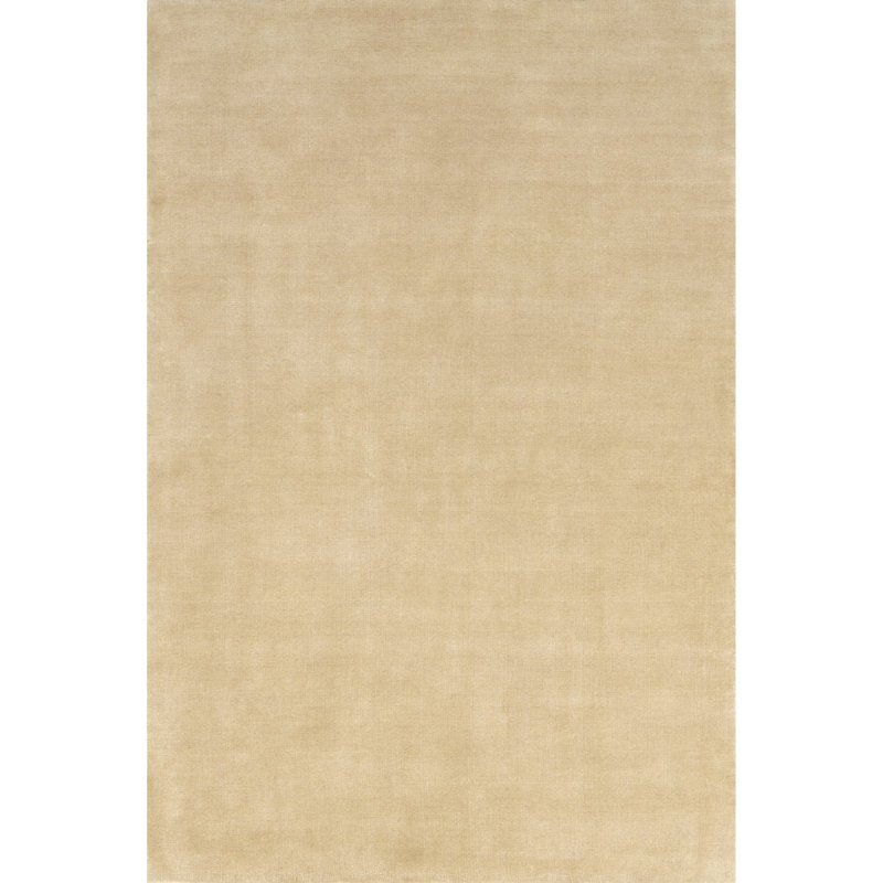 Tapis en mélange de laine moucheté Lahjar, Rectangle 7 pi 6 po x 9 pi 6 po