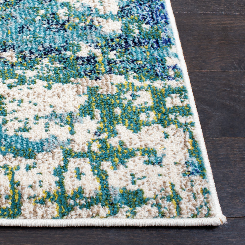 Abstract Area Rug, Rectangle 66 x 122 cm