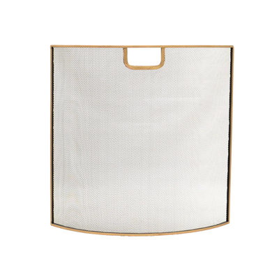 1 Panel Iron Fireplace Screen