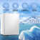 Upright Freezer, Energy Saving 2.1 Cu.ft Single Door Compact Upright Freezer With Reversible Door