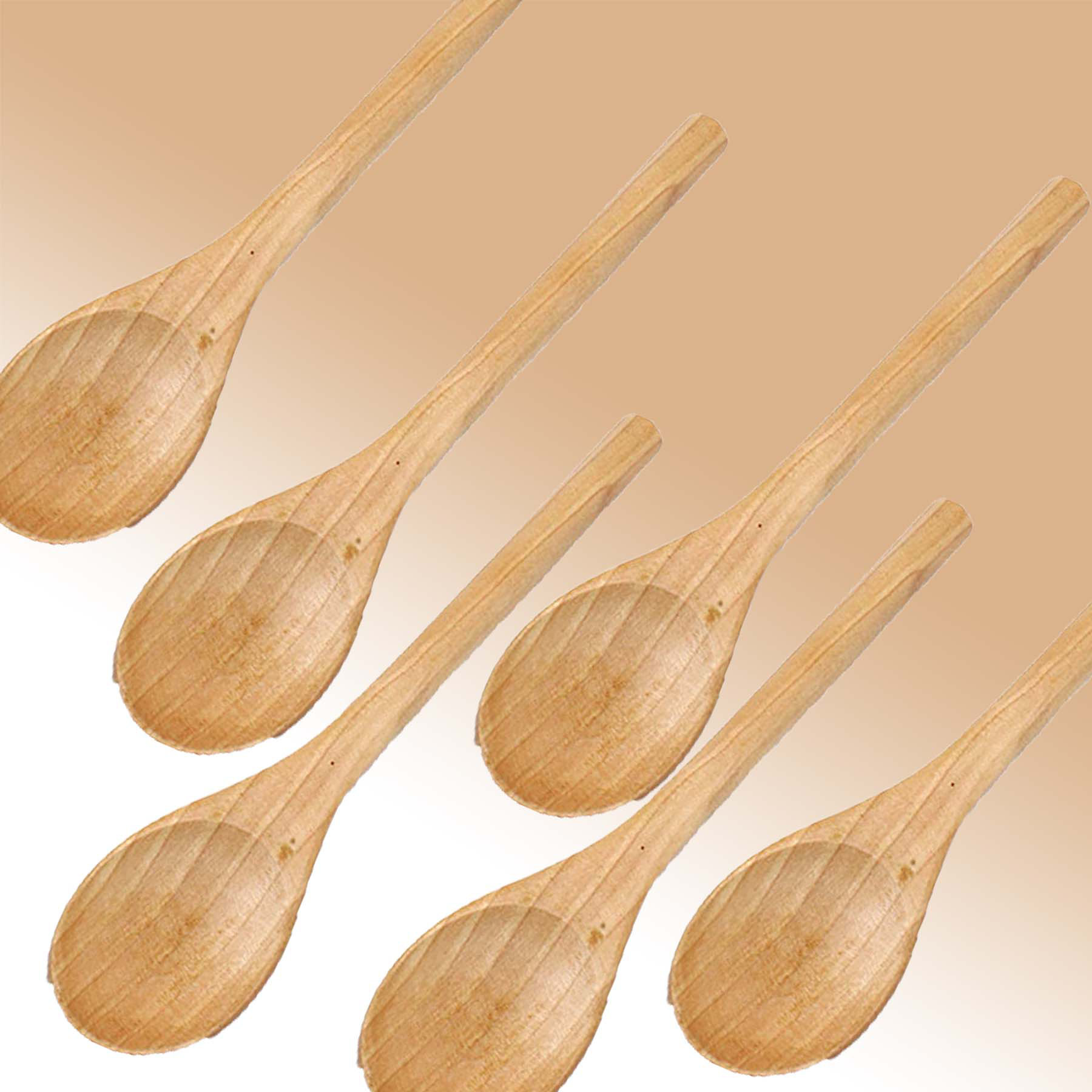 TAYANUC 5-Pieces Wooden Cooking Spoons Kitchen Utensil Set