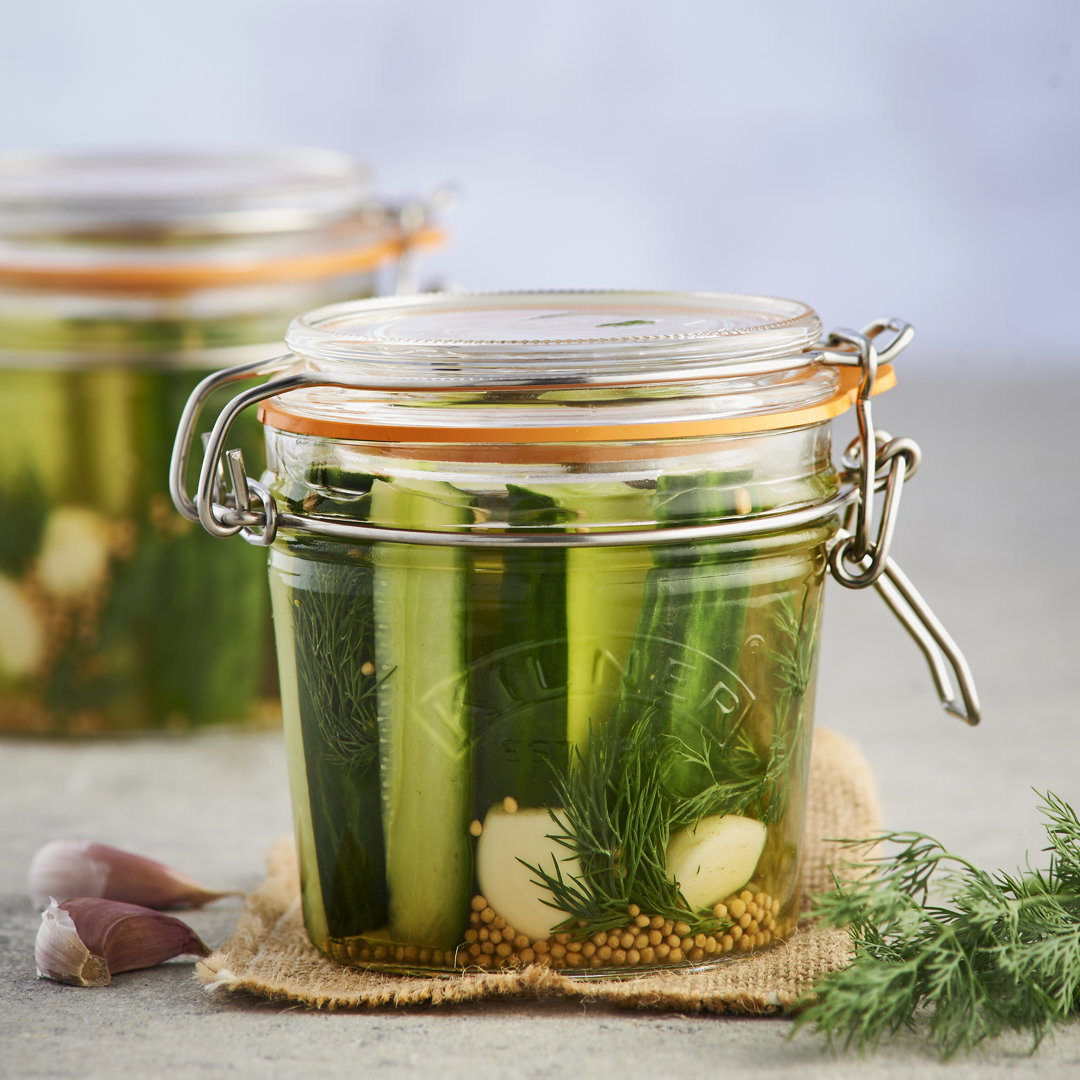 Glass Canning Jar - Set of 6 (Set of 6) Kilner