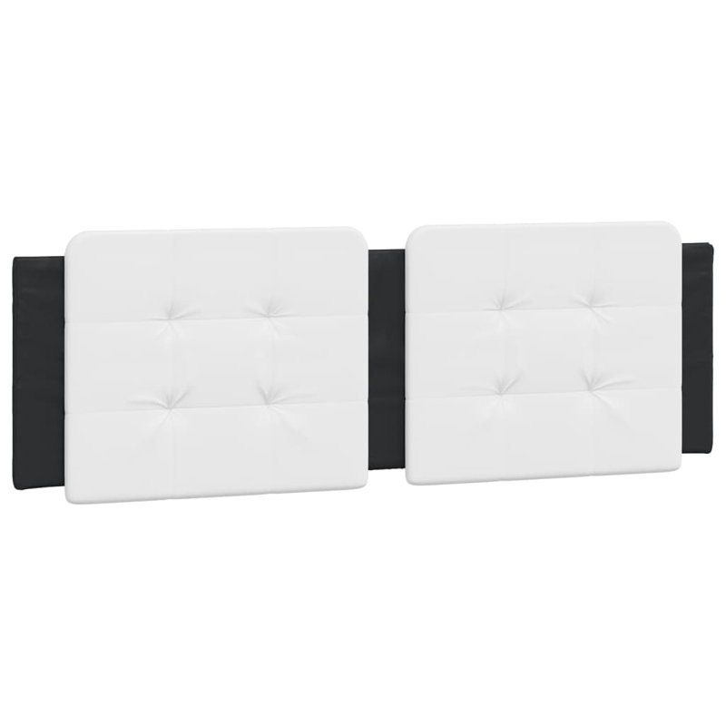 vidaXL Headboard Cushion Black and white, Black/White, Full/Queen