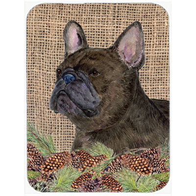 Caroline's Treasures French Bulldog Glass Cutting Board