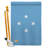 Double Sided 40'' H x 28'' W Polyester Flag Set