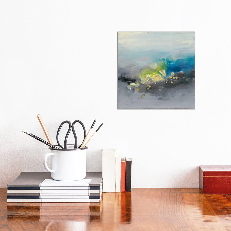 Oriental Spring I by Joyce Combs - Wrapped Canvas Painting, 30.48 cm H x 30.48 cm W