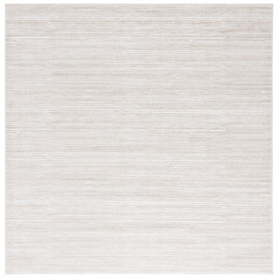 Vision Striped Area Rug In Ivory