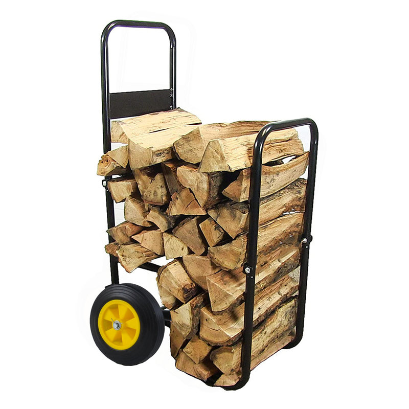 Chariot à bûches de bois de chauffage
