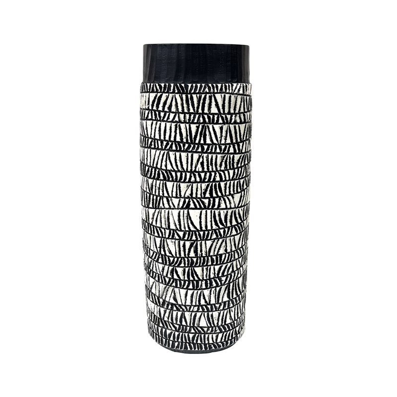 Cullom Polyresin Floor Vase, 50cm H  x 19cm W  x 12cm D