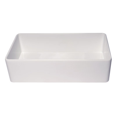 36'' L Farmhouse / Apron Single Bowl Fireclay Kitchen Sink