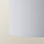27.5cm H Cotton Drum Pendant Shade ( Screw On )-497528534-472585185