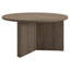 Table basse ronde large de 32 po en chêne gris Anders-291004882-335132680