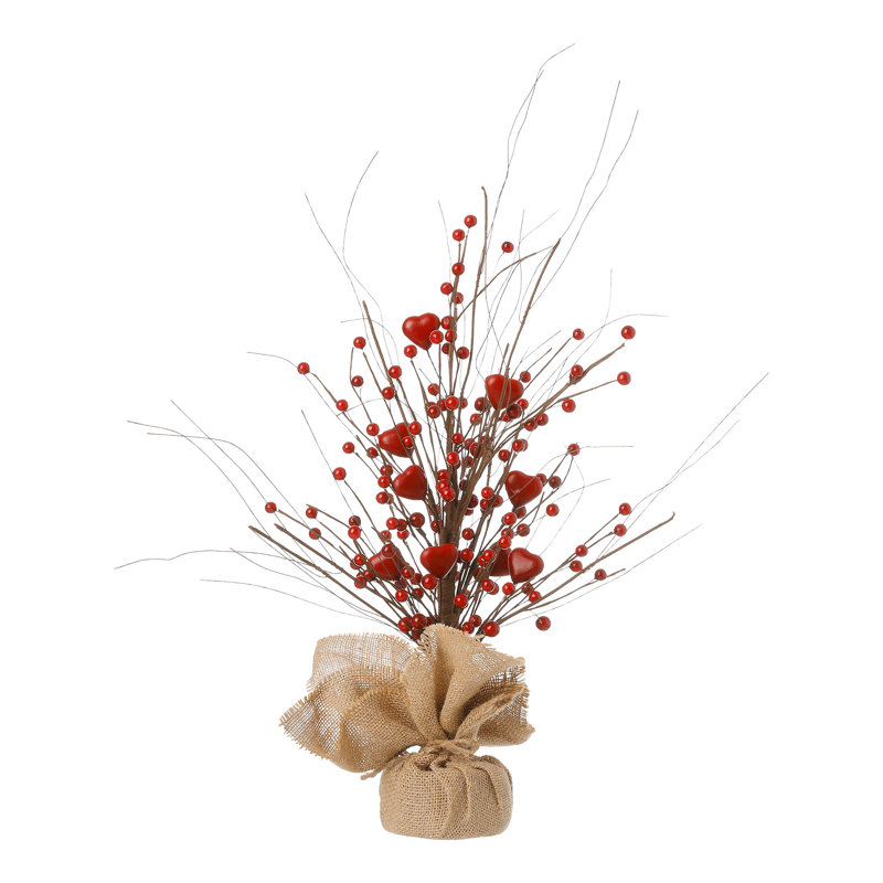 Arbre de table Valentine's Berry Heart