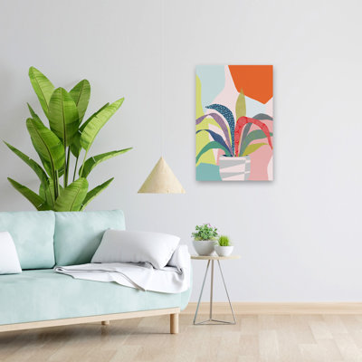 Clown - art floral contemporain et nature morte