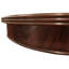 Custom Fit Classics Oval Mahogany Wood Dining Table