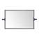 Corrente Pivot-N-View Squared Cornered Rectangle Mirror for Window Bathroom Vanity