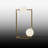 "Velo" 22" Modern Square Frame Accent Light - Table Lamp-1599918965