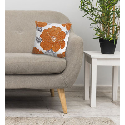 Darionte Floral Square Cushion