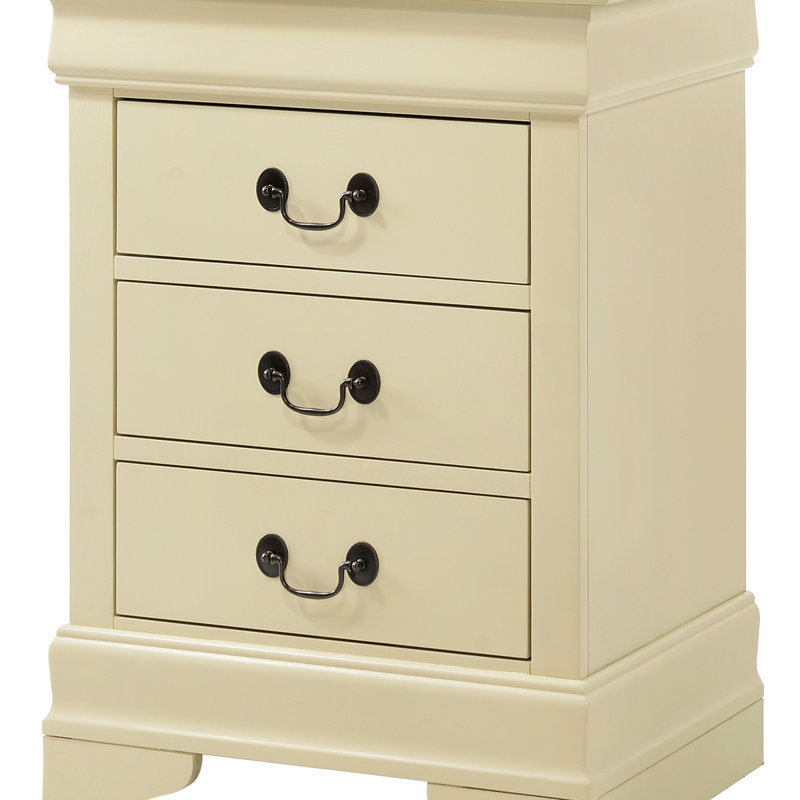 Traditional Nightstand For Any Bedroom, Beige