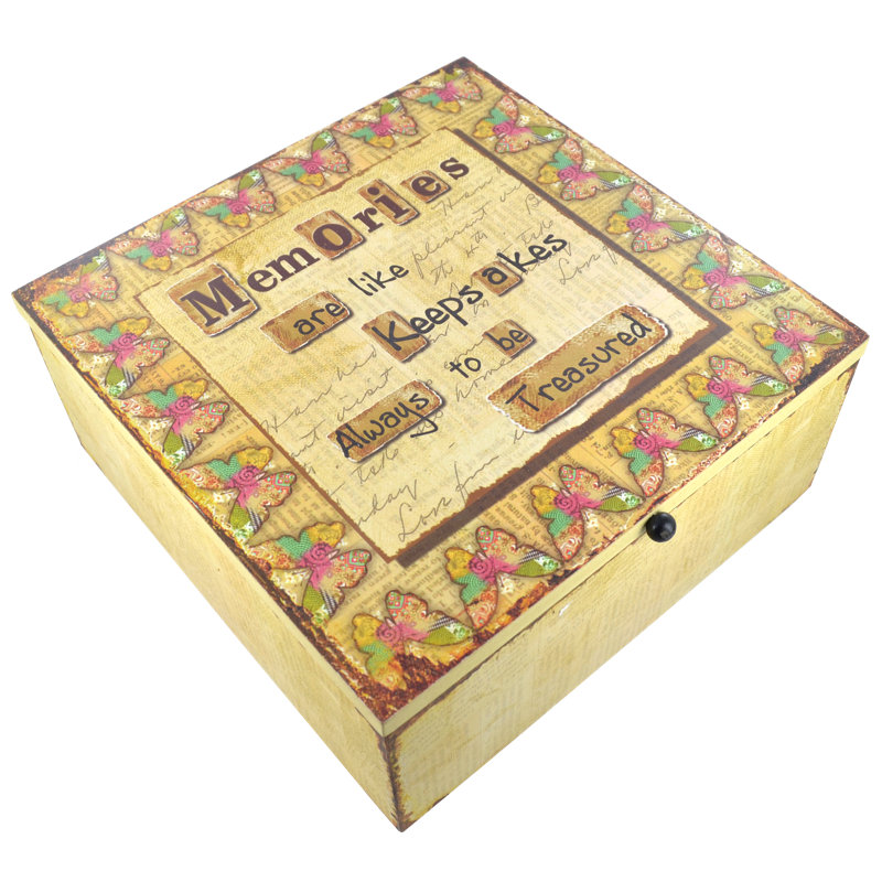 Berumen Handmade Wooden Memory Box