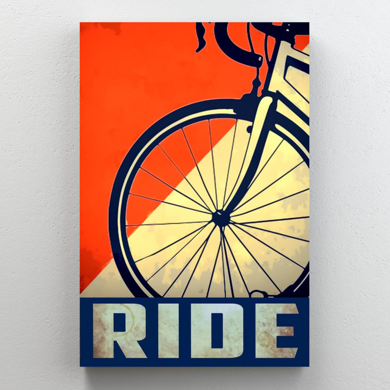 " Bicycle Ride ", 20" H x 16" W x 1.25" D