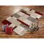 Foulton Shaggy Brown/Red Rug-19799229