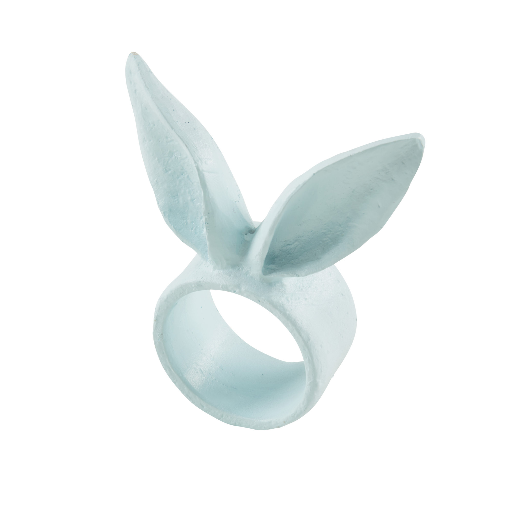 Bunny Ears Table Napkin Ring, Blue