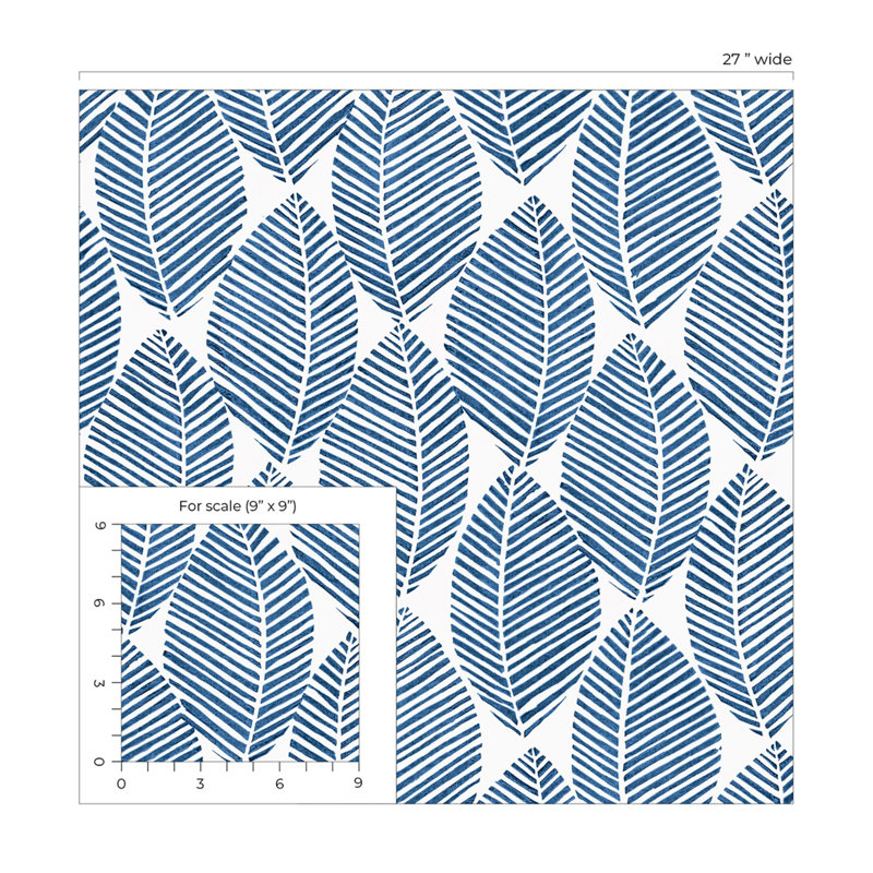 Papier peint Forestport, Bleu